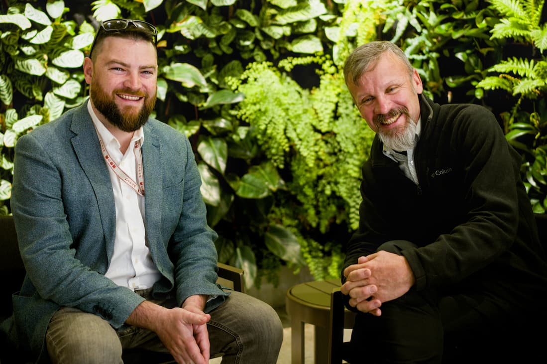 Peter And Fraser Seated Web Res