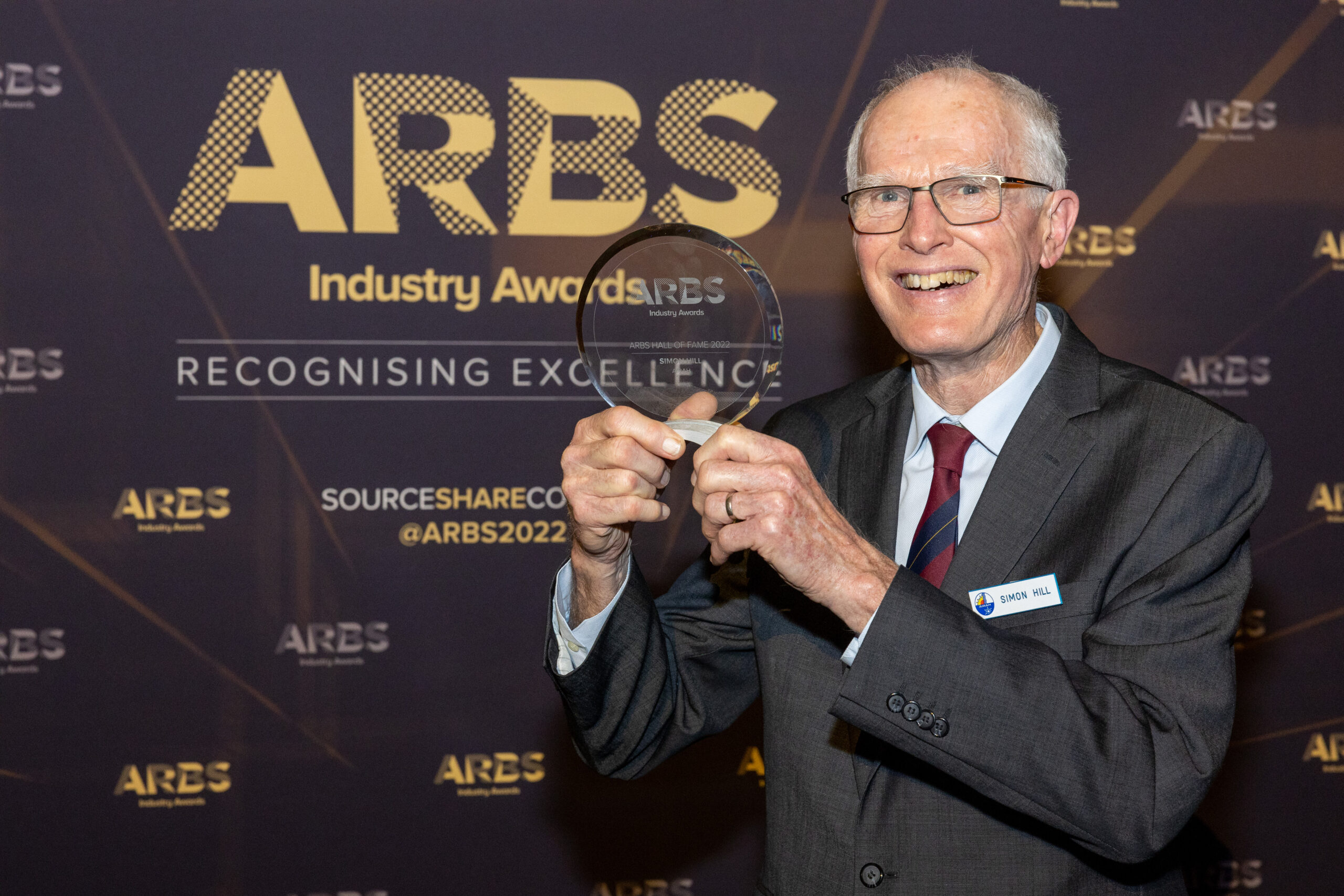 Simon Hill, LAIRAH, ARBS Hall of Fame