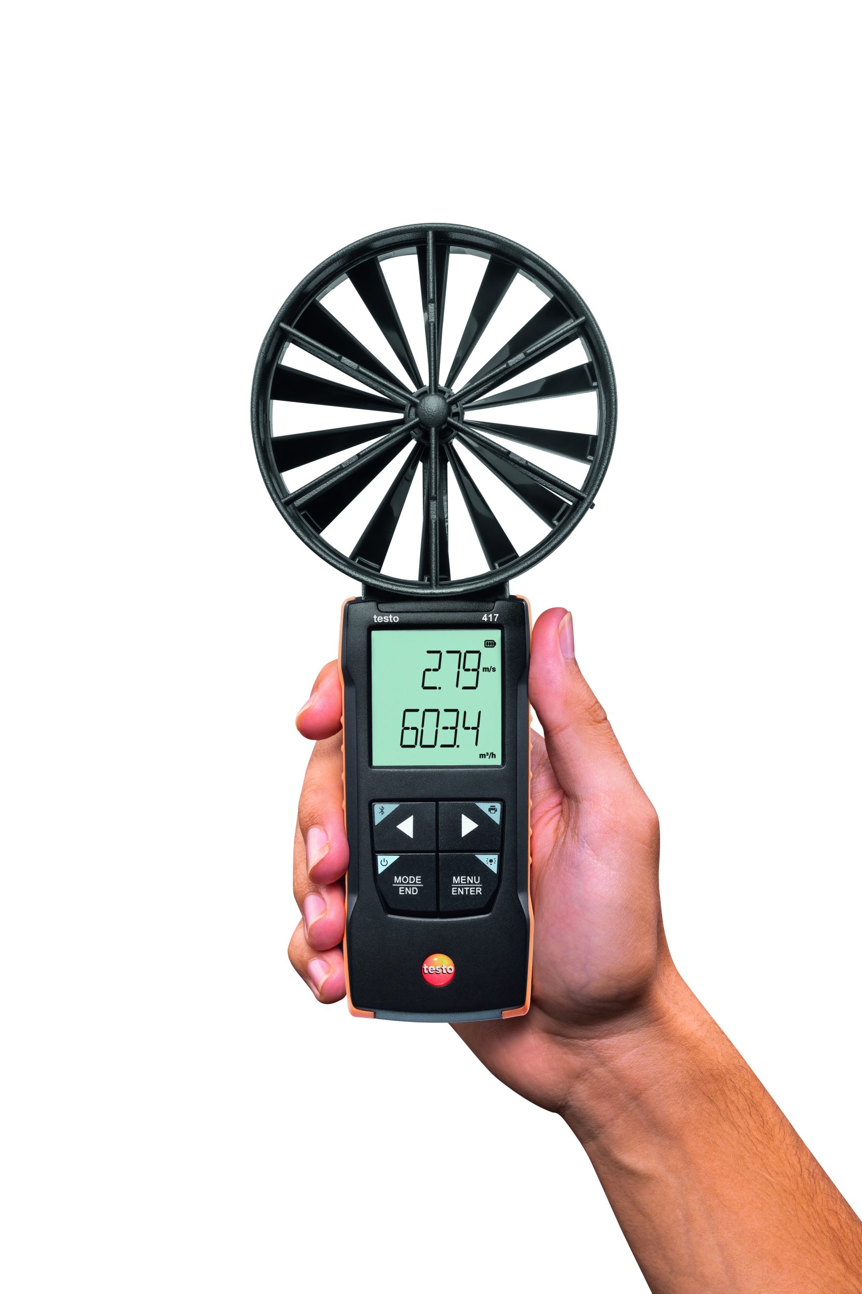 Testo 417 Front Hand1
